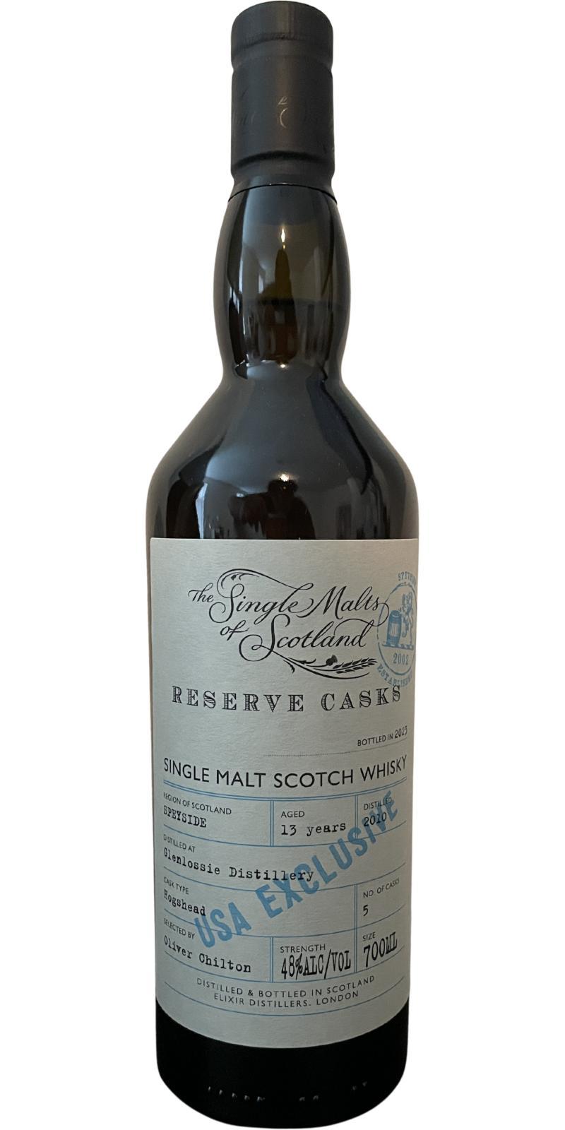 Glenlossie 13-year-old  Reserve Casks