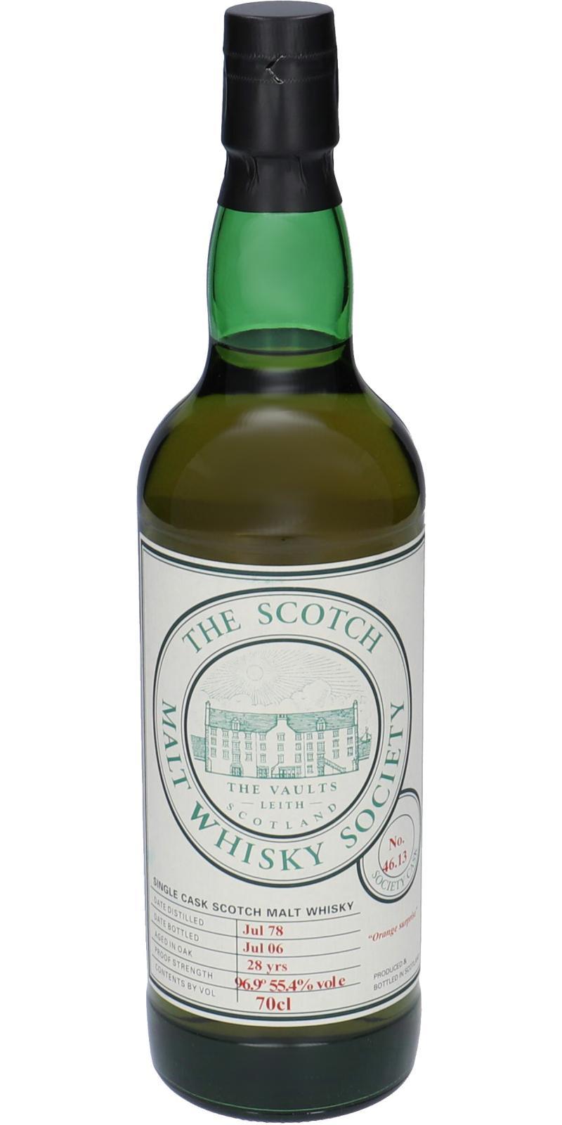 Glenlossie 1978 SMWS 46.13  Orange surprise