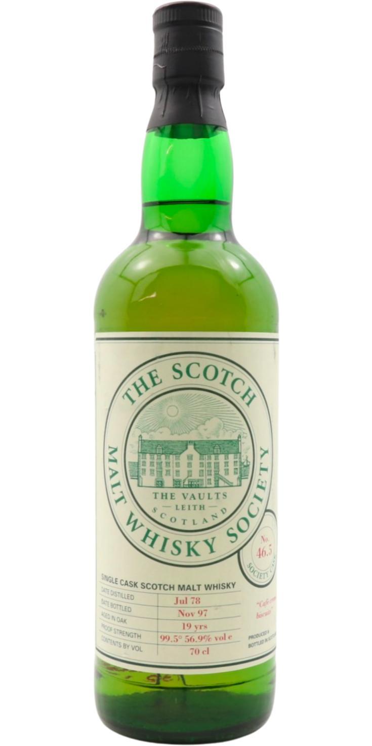 Glenlossie 1978 SMWS 46.5  Café creme biscuits