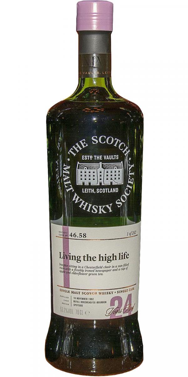 Glenlossie 1992 SMWS 46.58  Living the high life