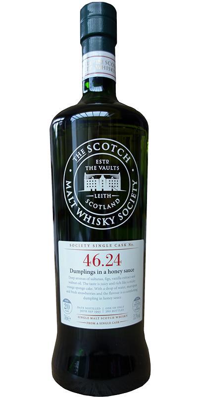 Glenlossie 1993 SMWS 46.24  Dumplings in a honey sauce