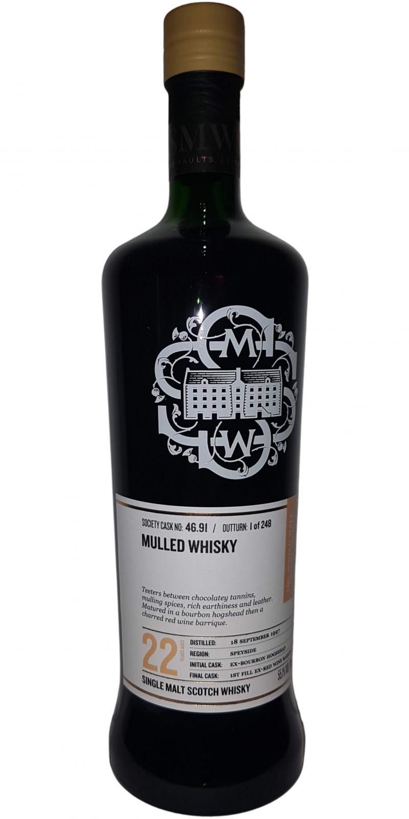 Glenlossie 1997 SMWS 46.91  Mulled whisky
