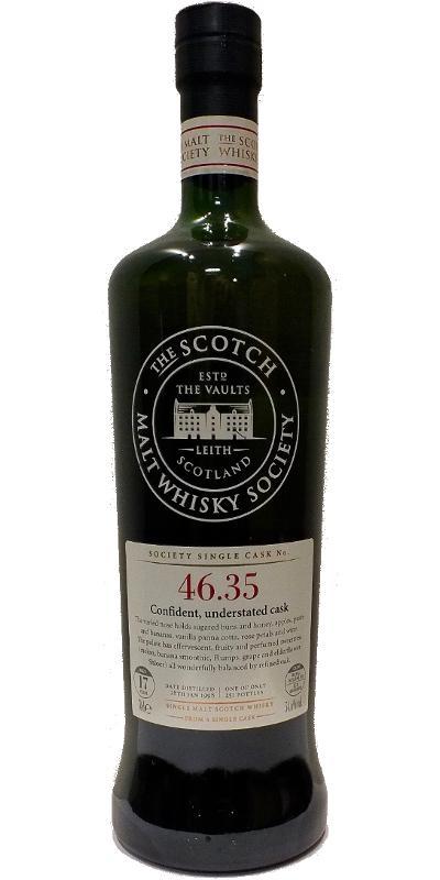 Glenlossie 1998 SMWS 46.35  Confident, understated cask