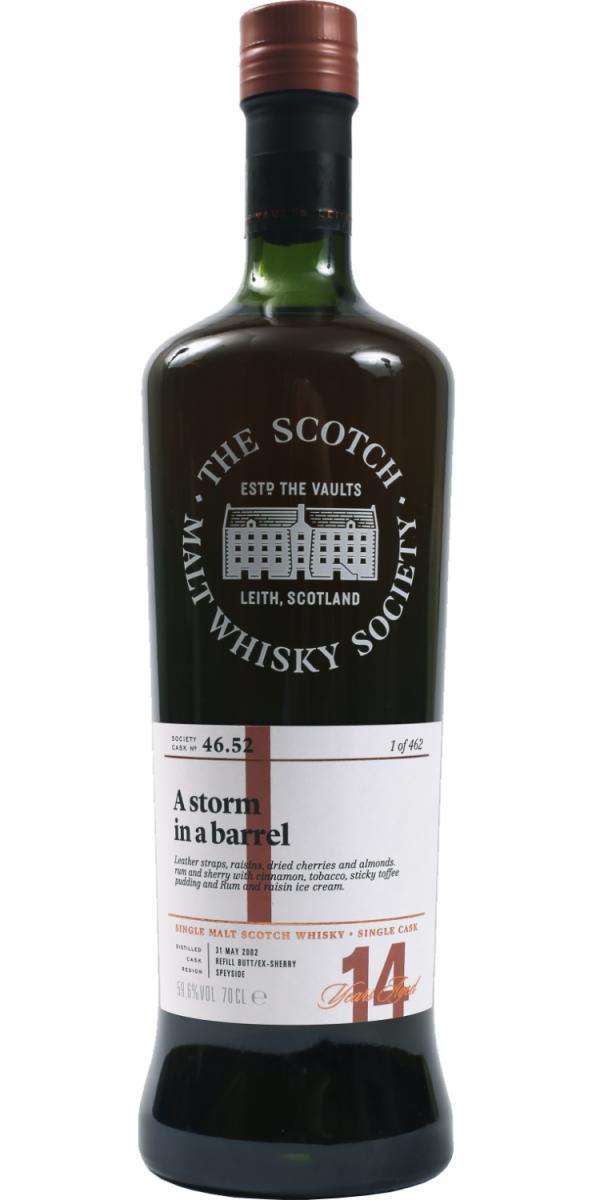 Glenlossie 2002 SMWS 46.52  A storm in a barrel