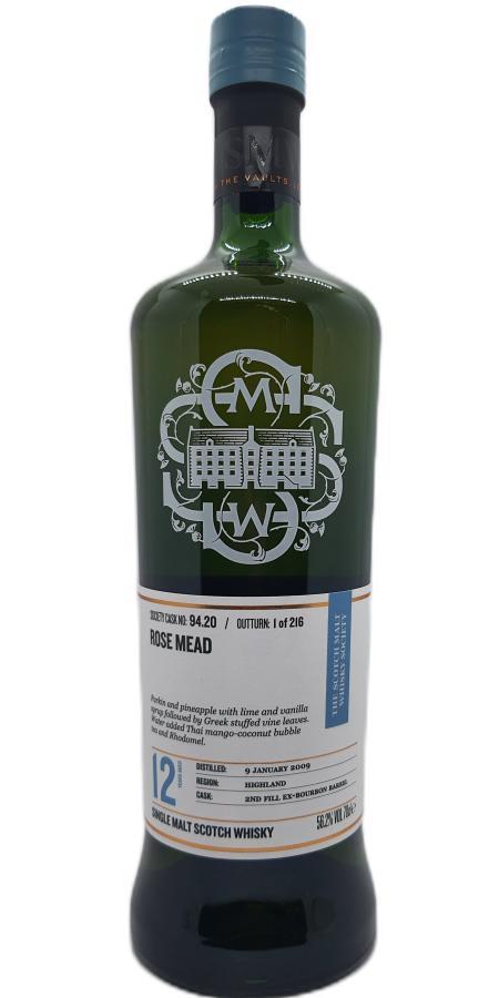 Glenlossie 2009 SMWS 46.123  Rosé vinho verde