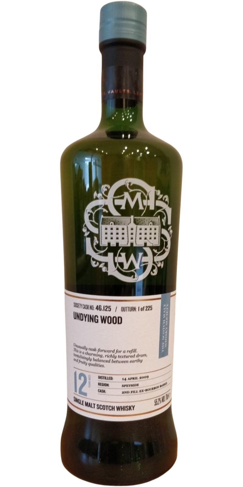 Glenlossie 2009 SMWS 46.125  Undying wood