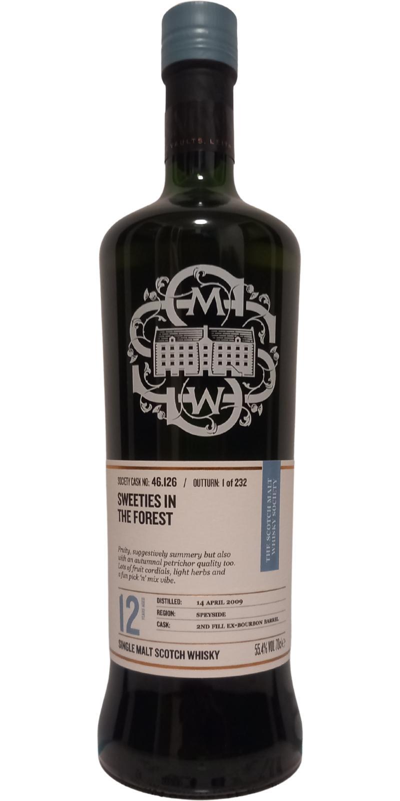 Glenlossie 2009 SMWS 46.126  Sweeties in the forest