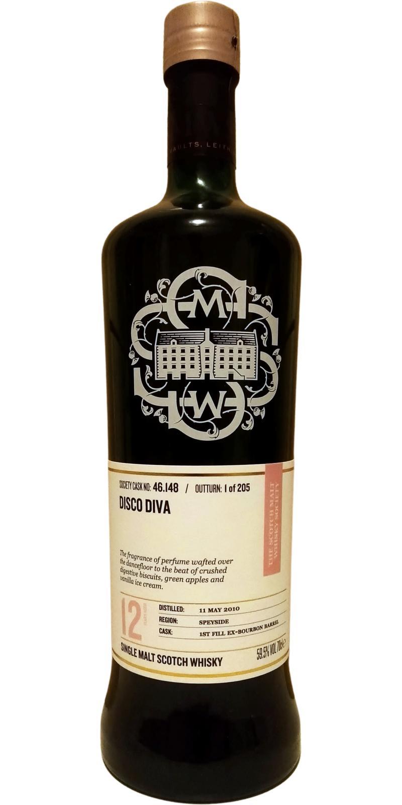 Glenlossie 2010 SMWS 46.148  Disco diva