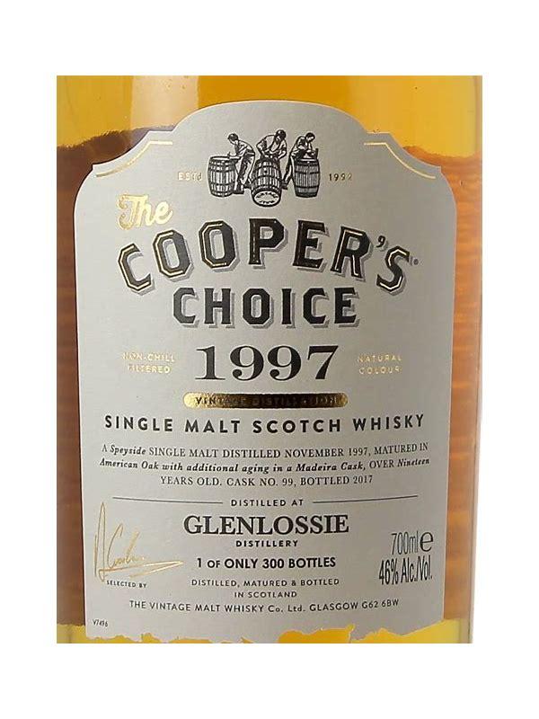 Glenlossie 1997 VM  The Cooper's Choice