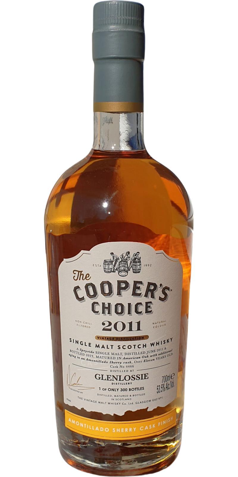 Glenlossie 2011 VM  The Cooper's Choice
