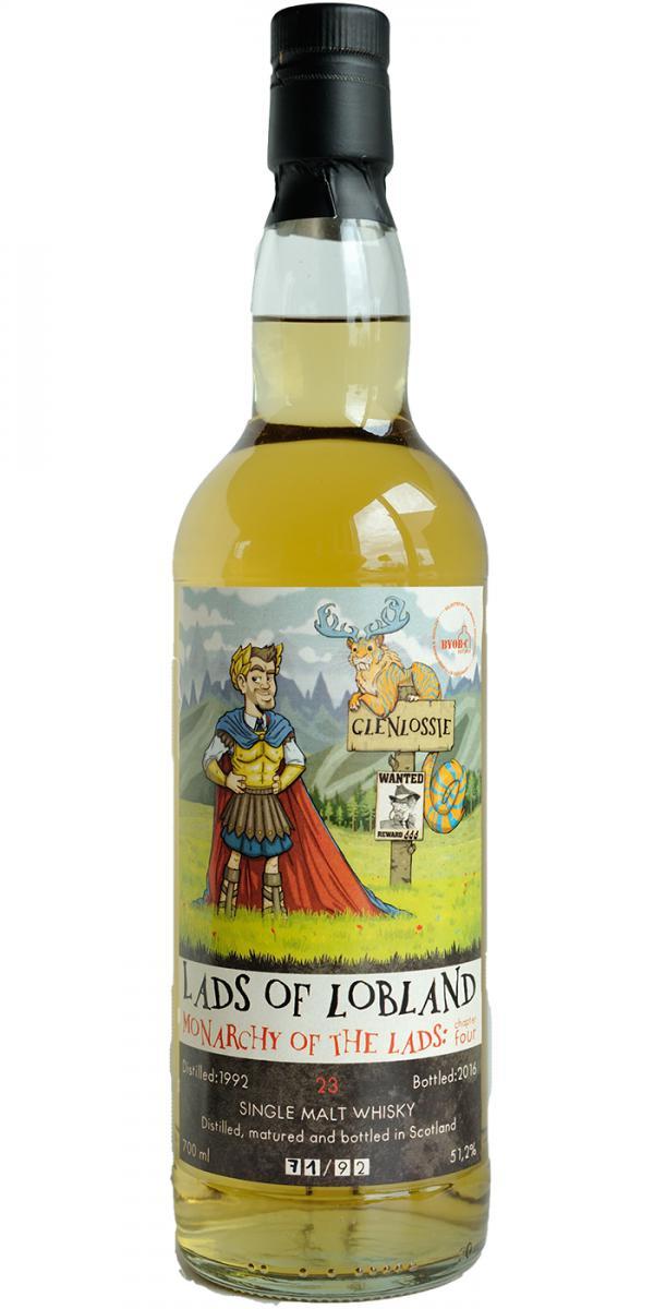 Glenlossie 1992 TWM BYOB-C | Lads of Lobland  Monarchy of the Lads