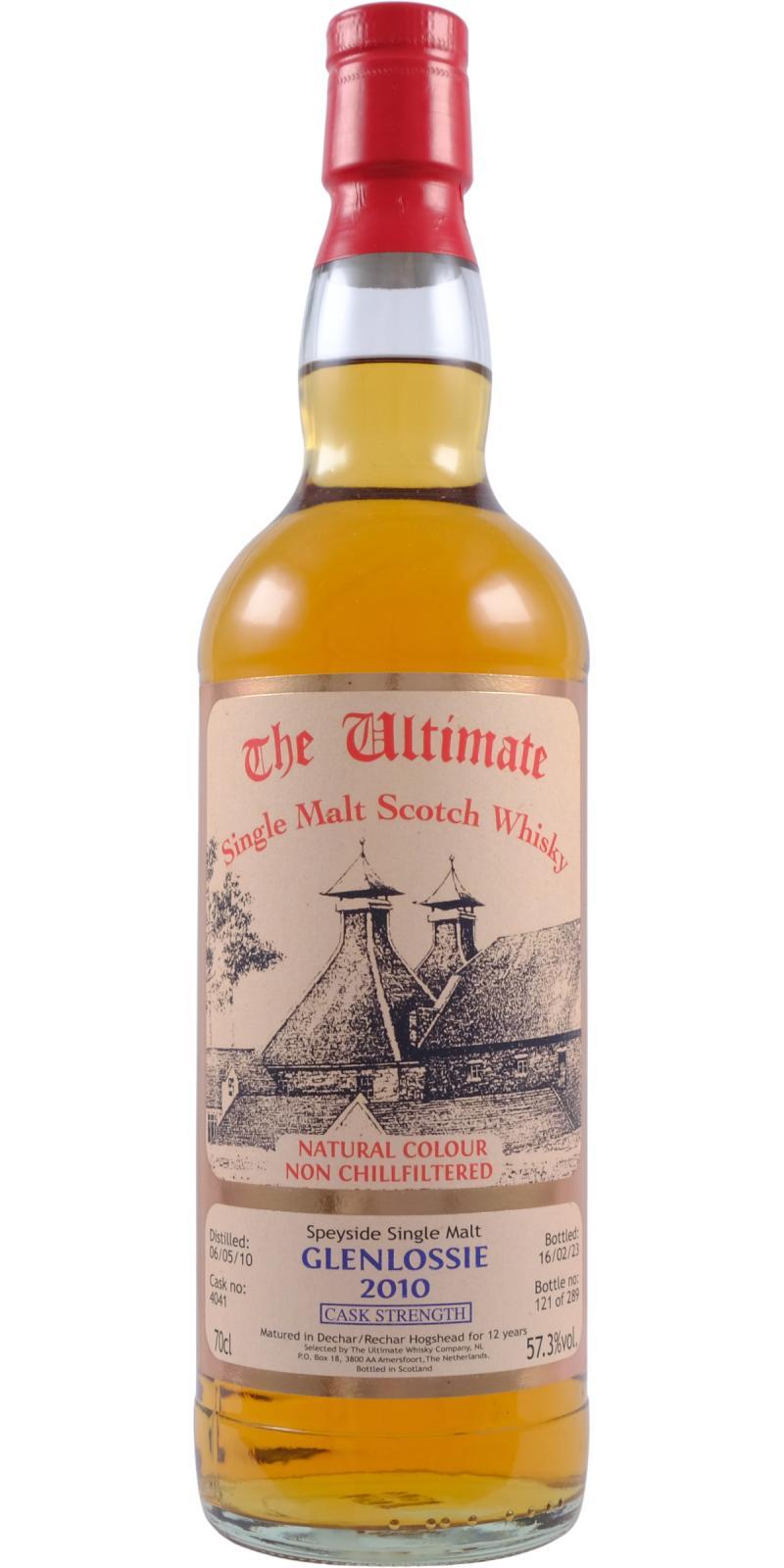 Glenlossie 2010 vW  The Ultimate - Cask Strength