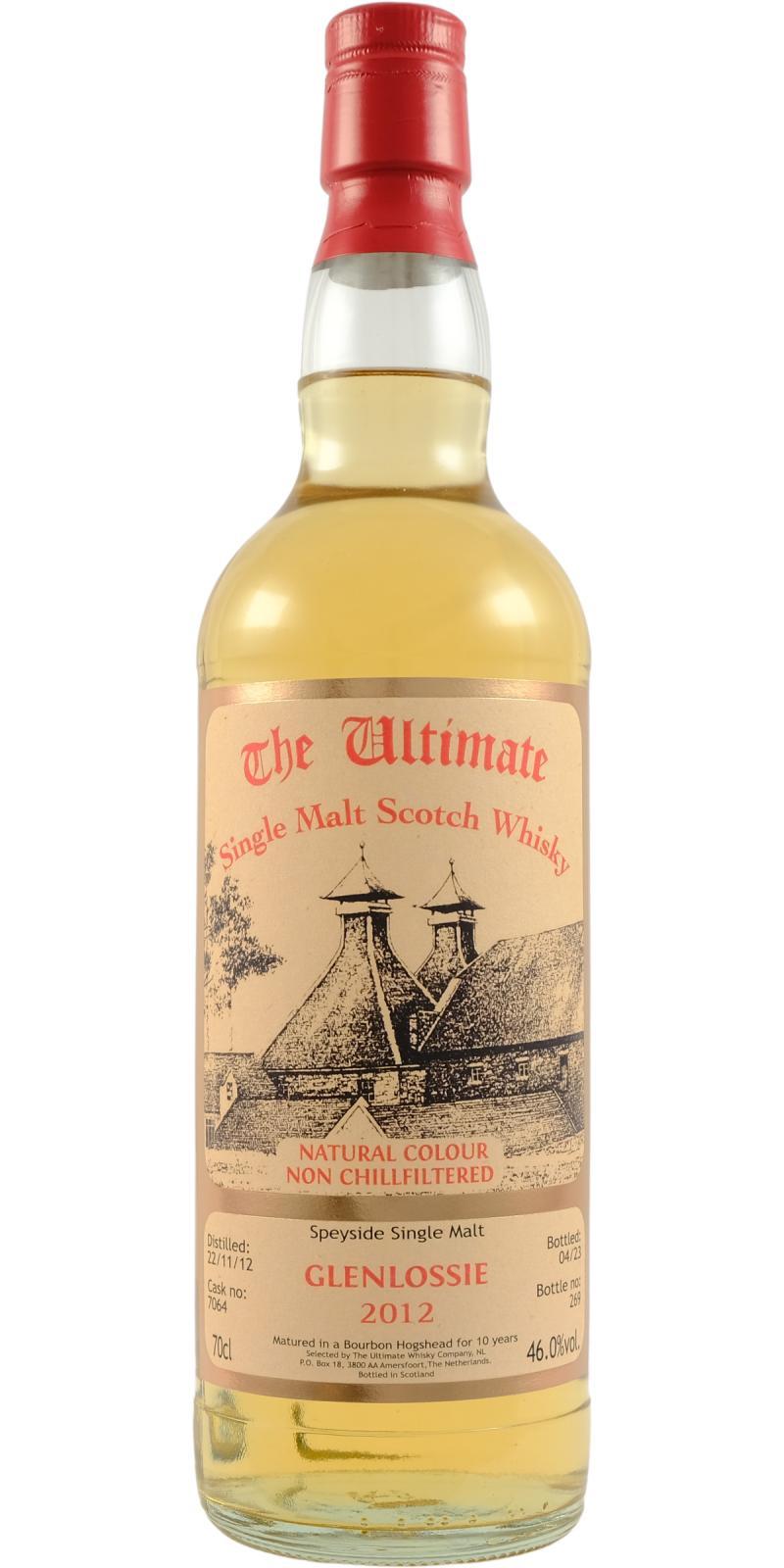 Glenlossie 2012 vW  The Ultimate