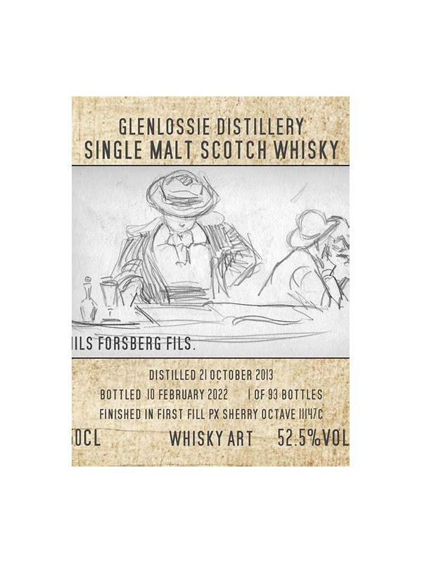 Glenlossie 2013 WhAr  Nils Forsberg fils.