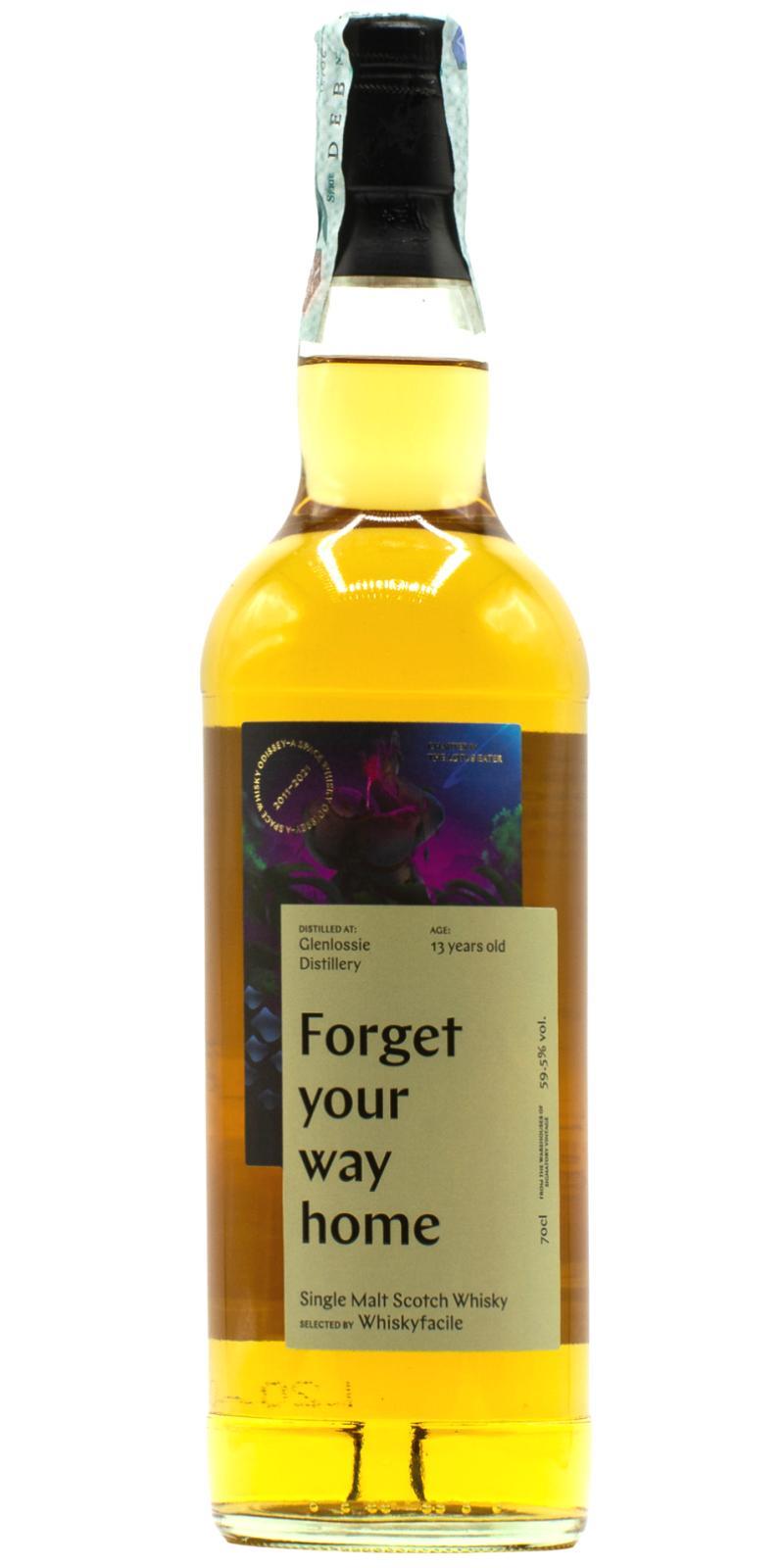 Glenlossie 2006 Wfa  Forget your way home