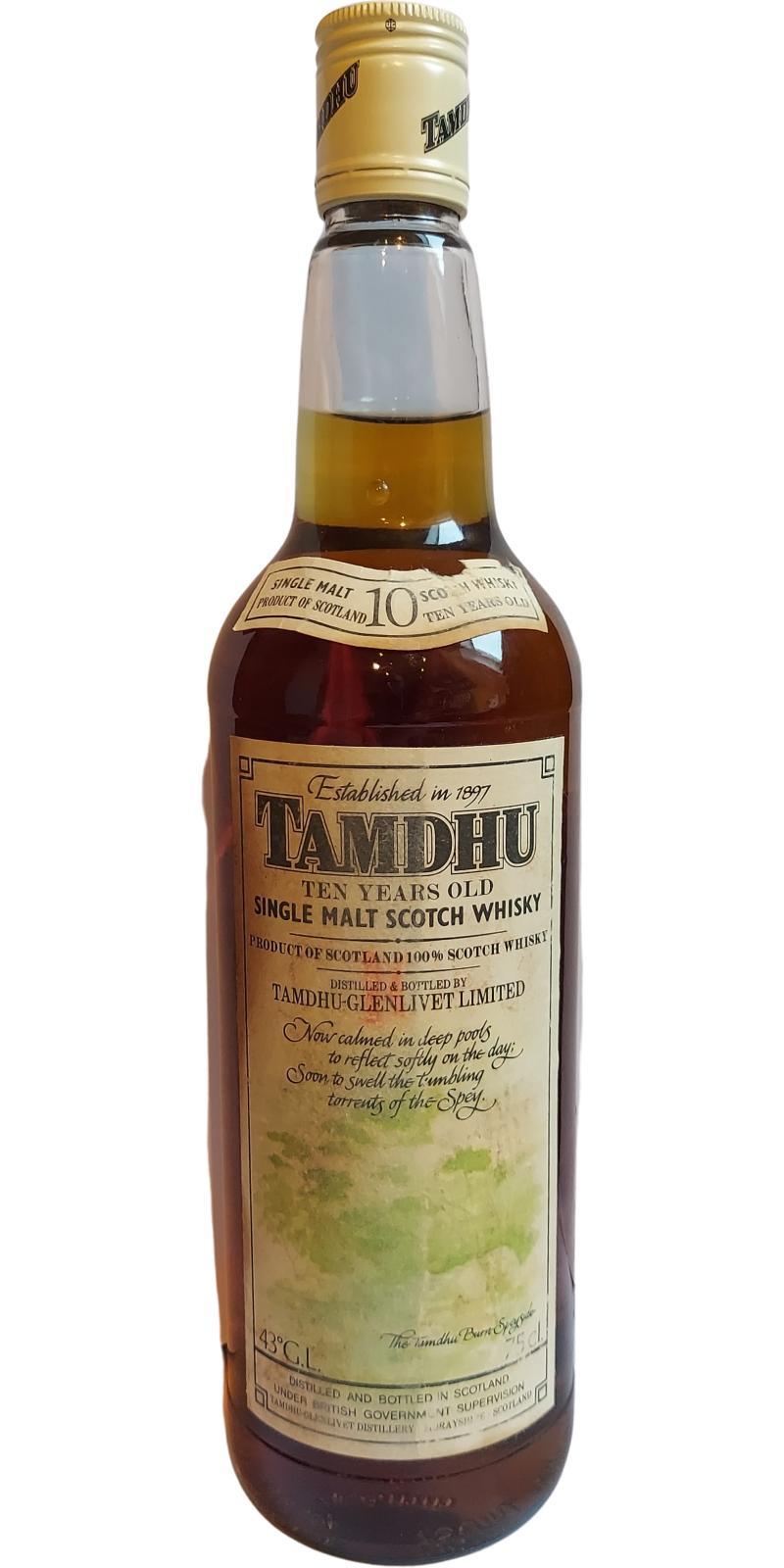 Tamdhu 10-year-old  Tamdhu-Glenlivet Limited