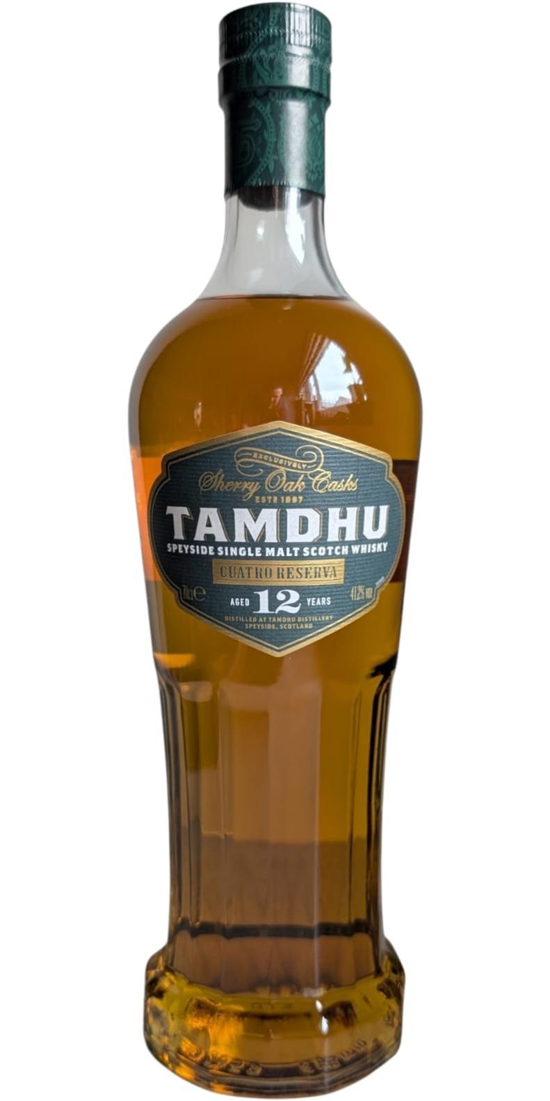Tamdhu 12-year-old  Cuatro Reserva