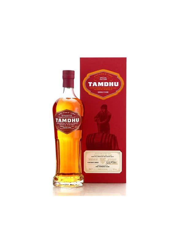 Tamdhu 2003  The Iain Whitecross Single Cask Vintage