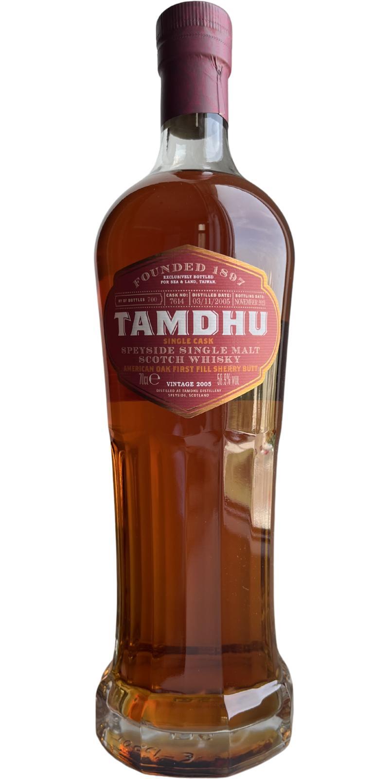 Tamdhu 2005  Single Cask Bottling