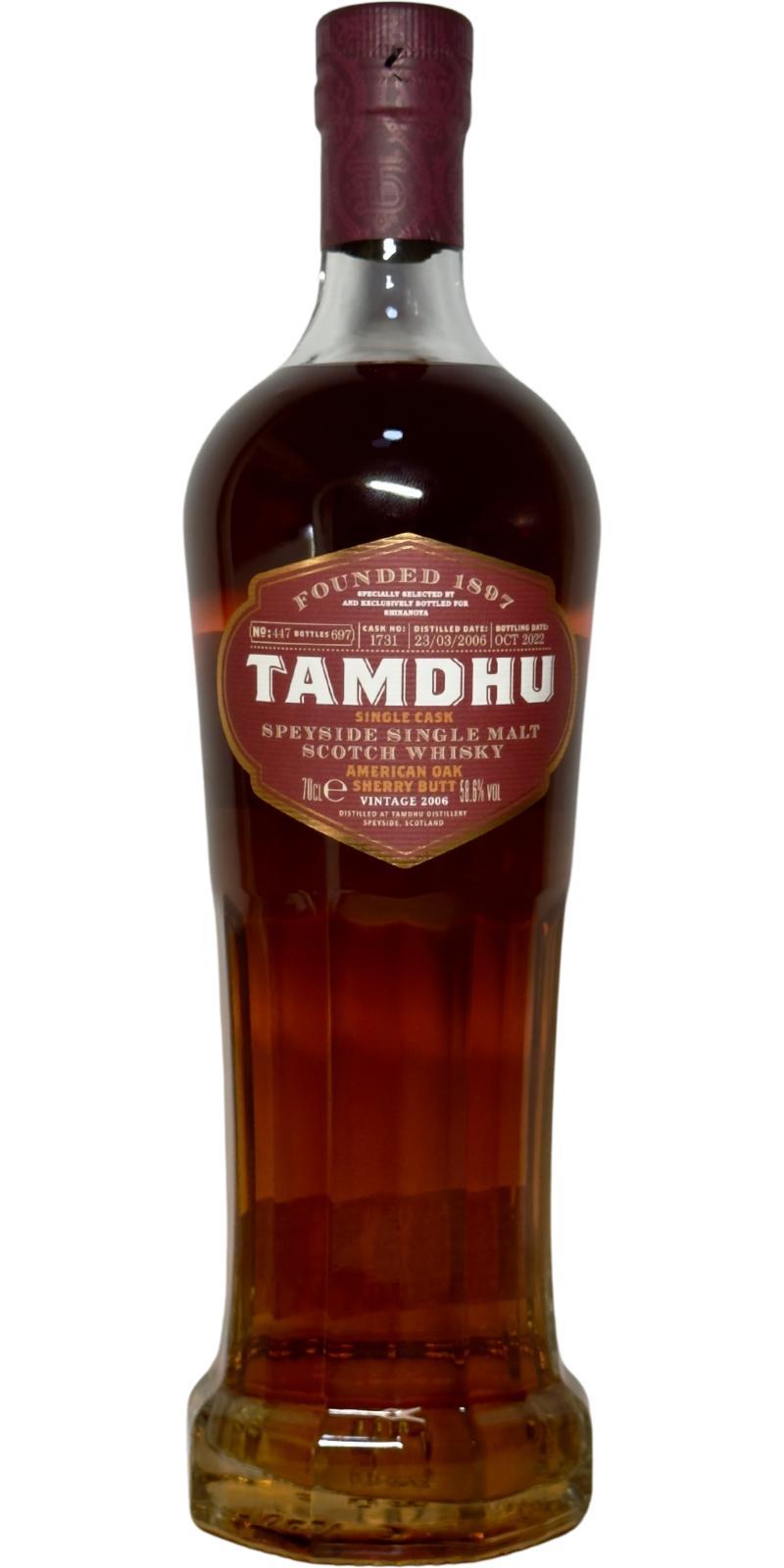 Tamdhu 2006  Single Cask