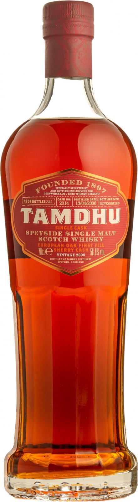 Tamdhu 2006  Single Cask