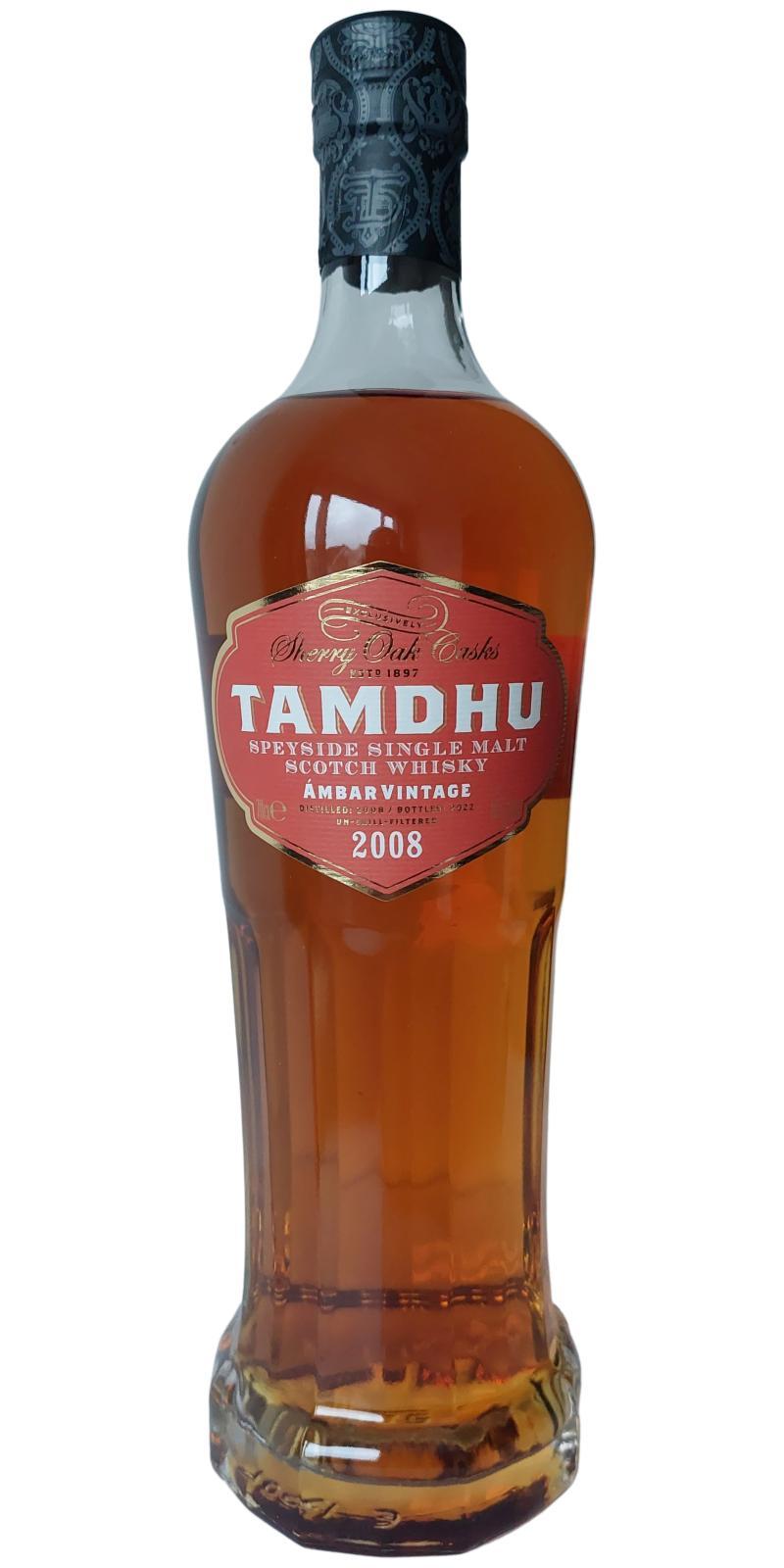 Tamdhu 2008  Ambar Vintage