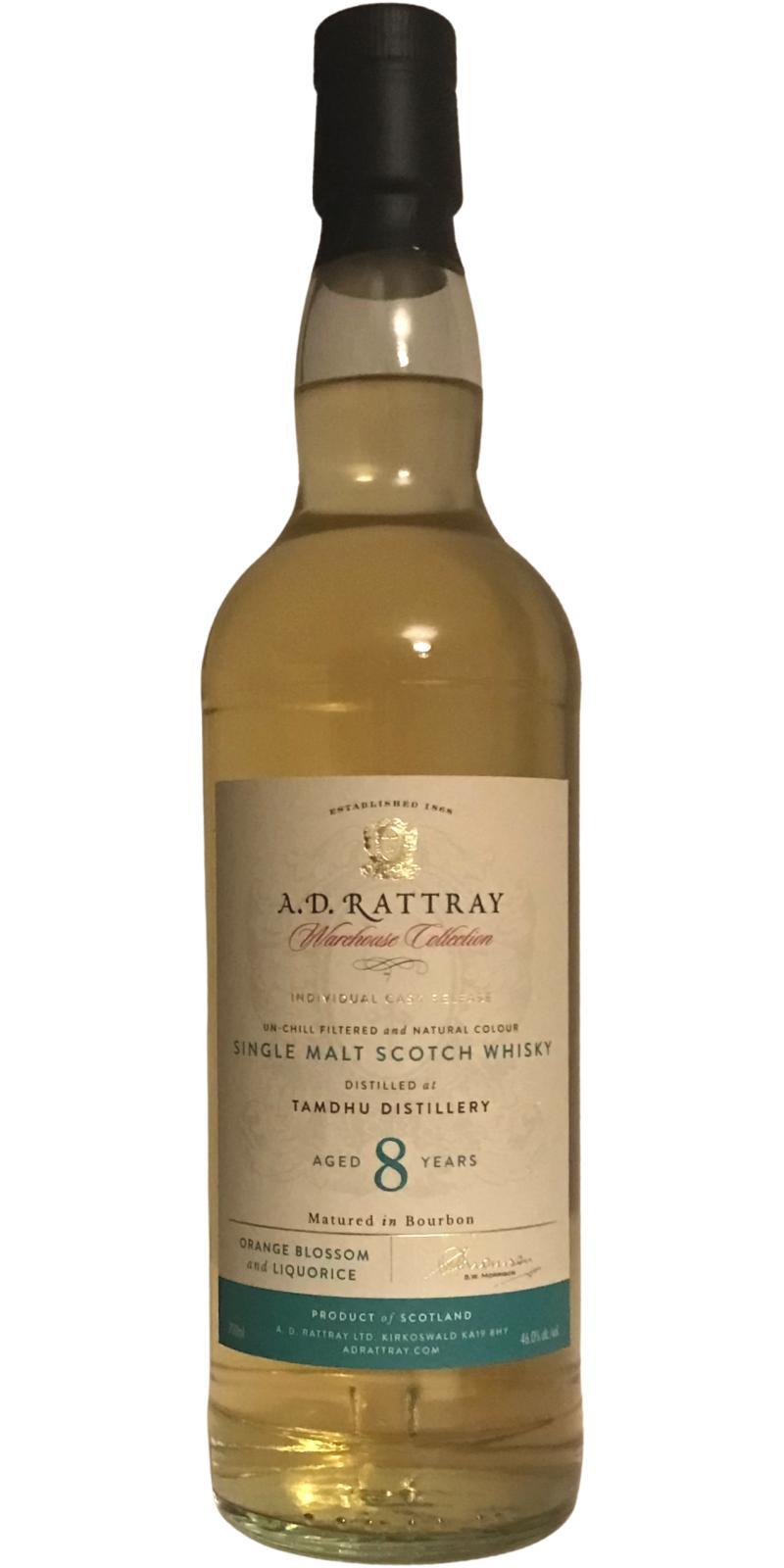 Tamdhu 08-year-old DR  Warehouse Collection