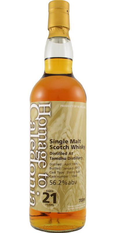 Tamdhu 1995 Aco  Homage to Caledonia