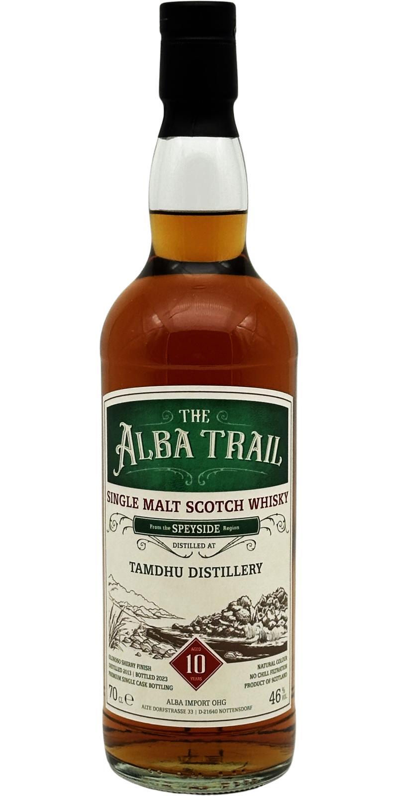 Tamdhu 2013 AI  The Alba Trail