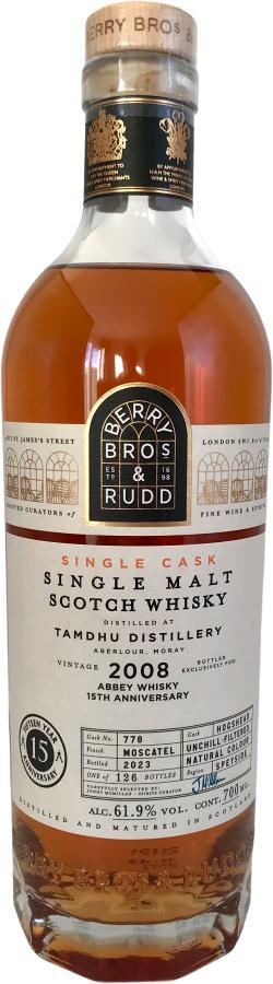Tamdhu 2008 BR  Single Cask