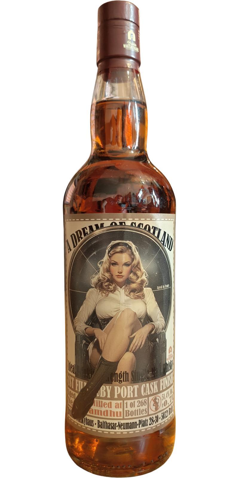 Tamdhu 16-year-old BW  A Dream of Scotland - Space Girls