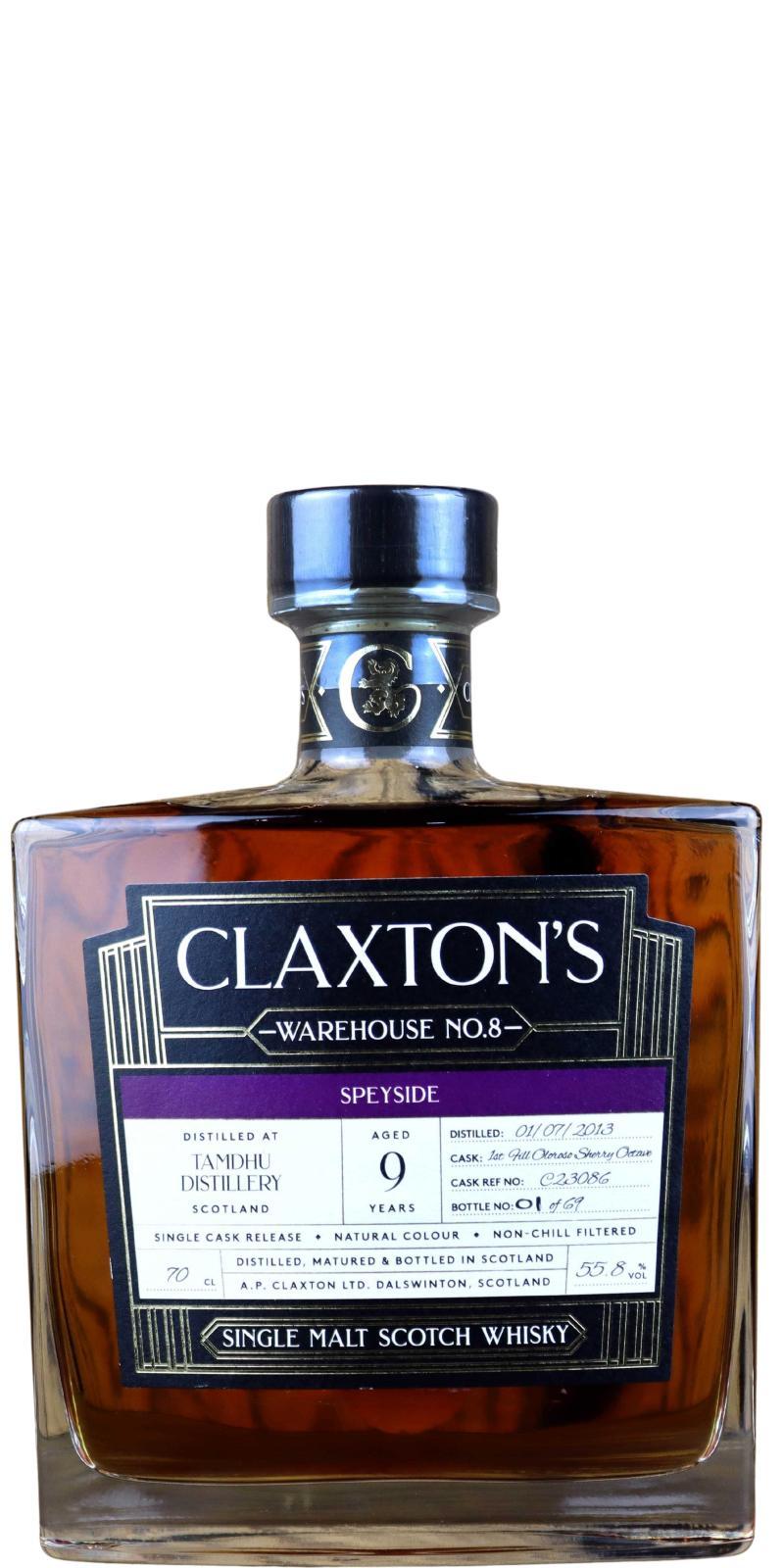 Tamdhu 2013 Cl  Warehouse No. 8