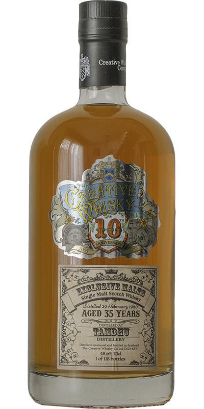 Tamdhu 1980 CWC  10th Anniversary of Creative Whisky Company 2005-2015