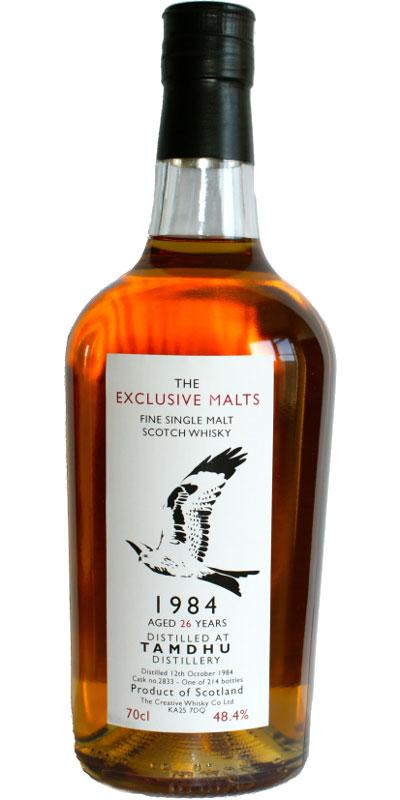 Tamdhu 1984 CWC  The Exclusive Malts