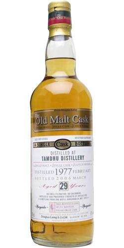 Tamdhu 1977 DL  The Old Malt Cask