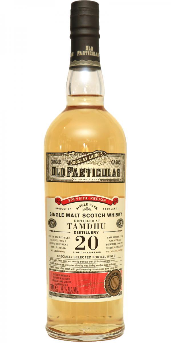 Tamdhu 1996 DL  Old Particular