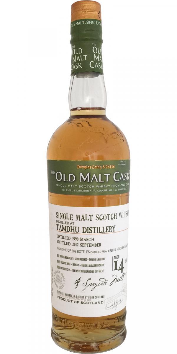Tamdhu 1998 DL  The Old Malt Cask