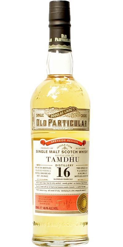 Tamdhu 1998 DL  Old Particular