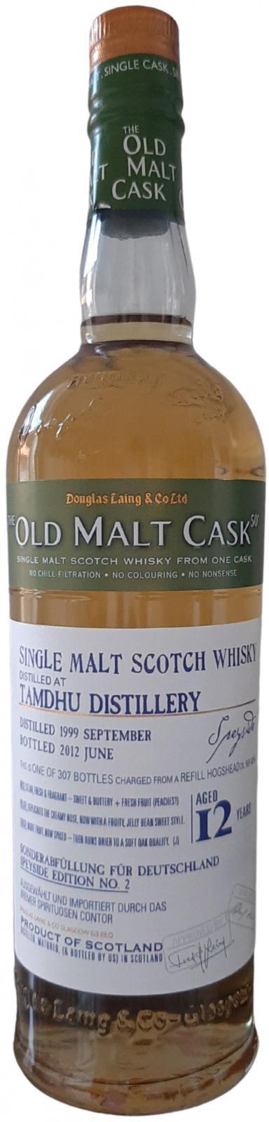 Tamdhu 1999 DL  The Old Malt Cask - Speyside Edition No. 2