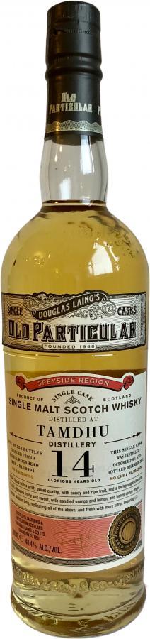 Tamdhu 2001 DL  Old Particular