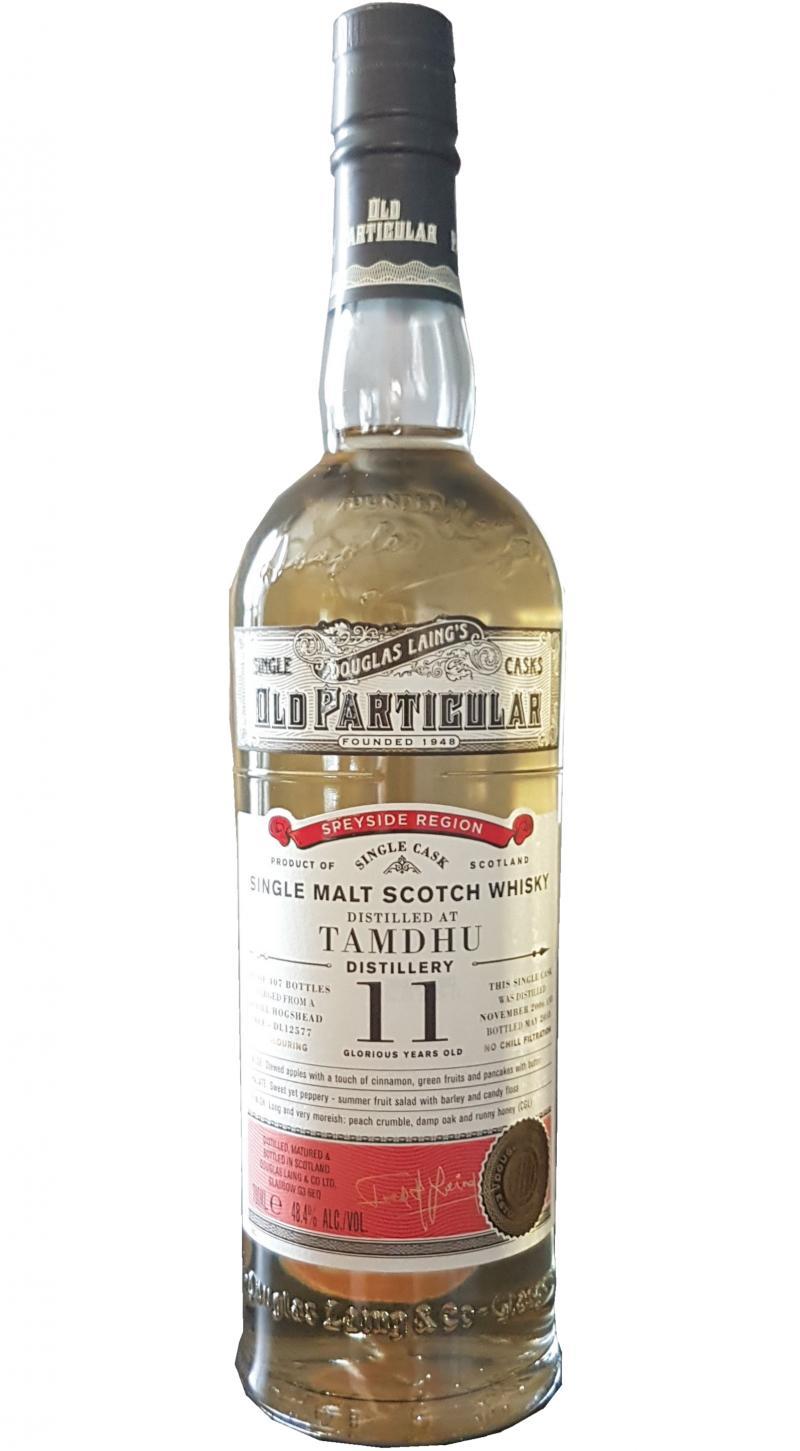 Tamdhu 2006 DL  Old Particular