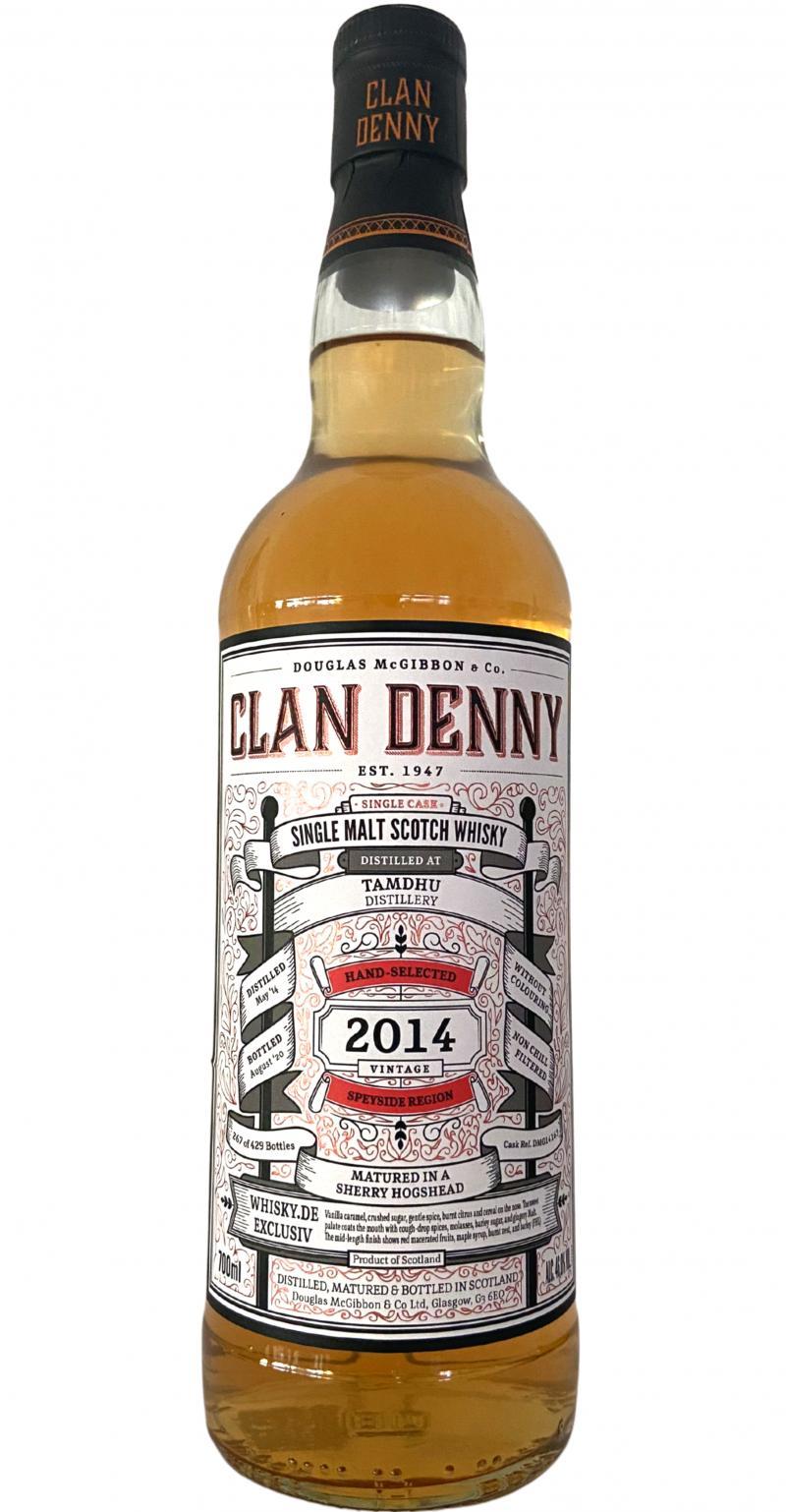 Tamdhu 2014 McG  Clan Denny