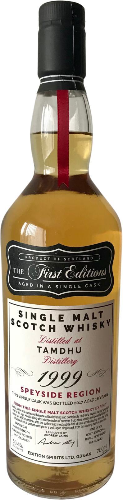 Tamdhu 1999 ED  The First Editions