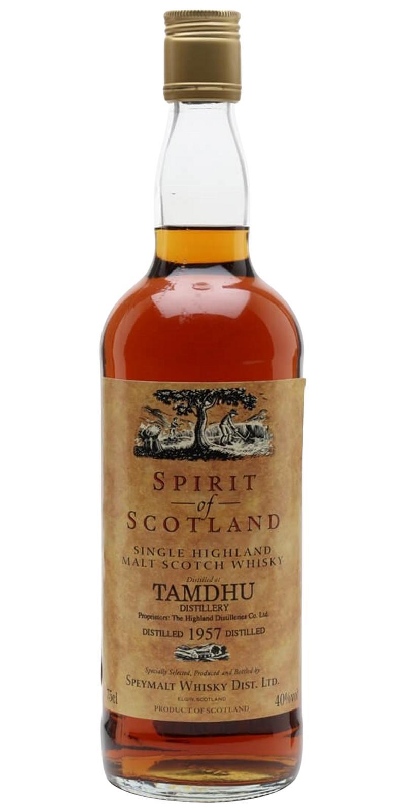 Tamdhu 1957 GM  Spirit of Scotland
