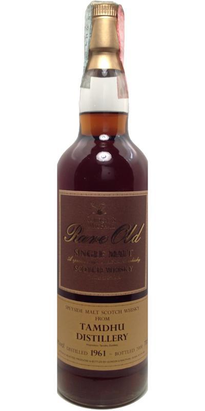 Tamdhu 1961 GM  Rare Old