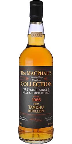 Tamdhu 1966 GM  The MacPhail's Collection