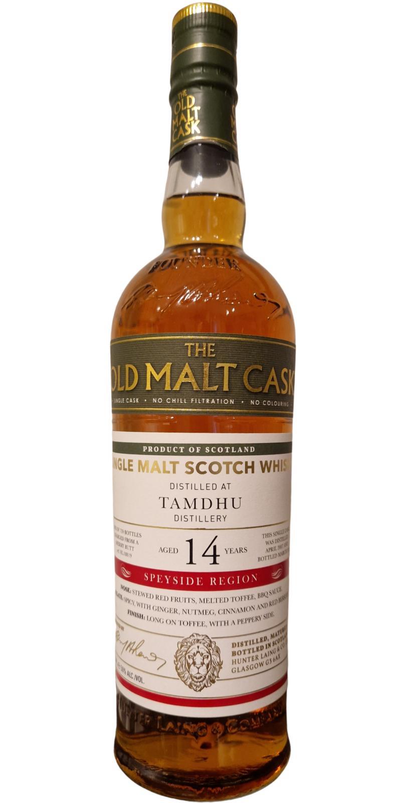 Tamdhu 2007 HL  The Old Malt Cask