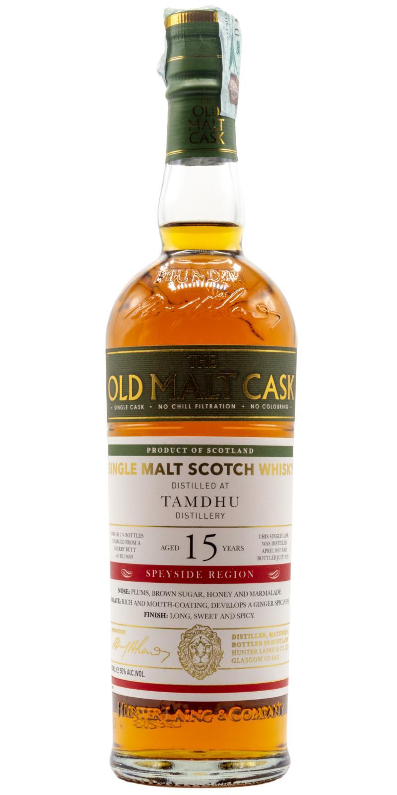 Tamdhu 2007 HL  The Old Malt Cask