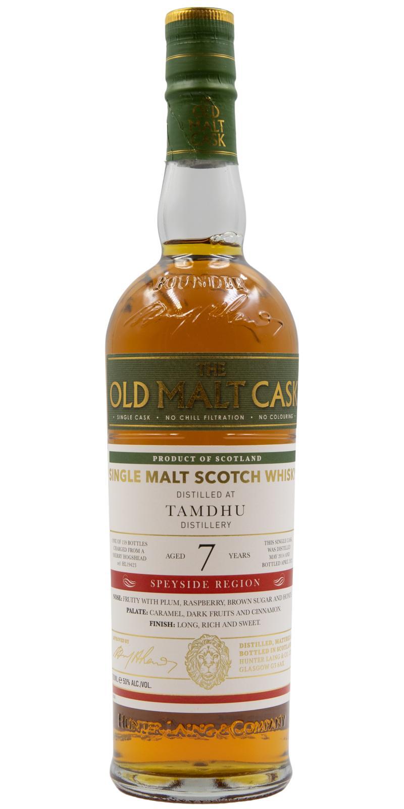 Tamdhu 2014 HL  The Old Malt Cask