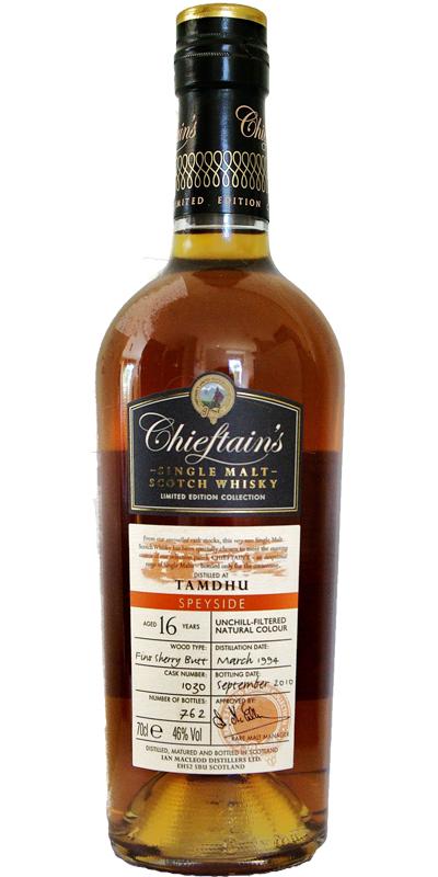 Tamdhu 1994 IM  Chieftain's Choice